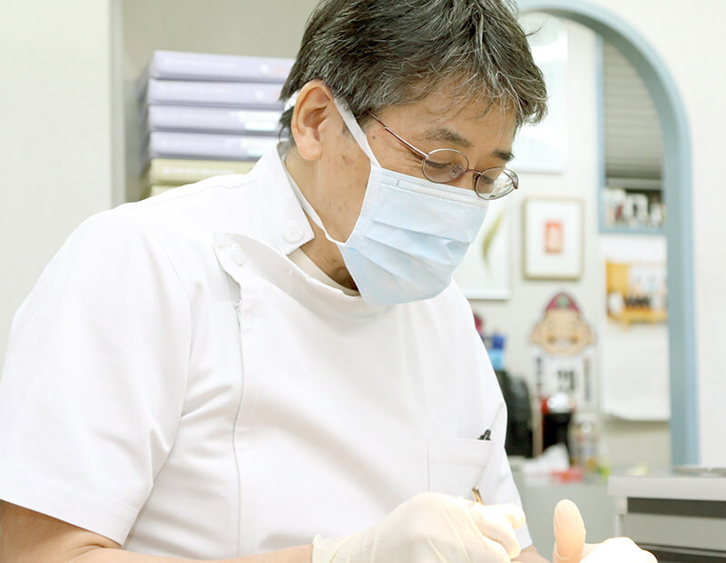 笑顔になられる瞬間が患者さまが満足して